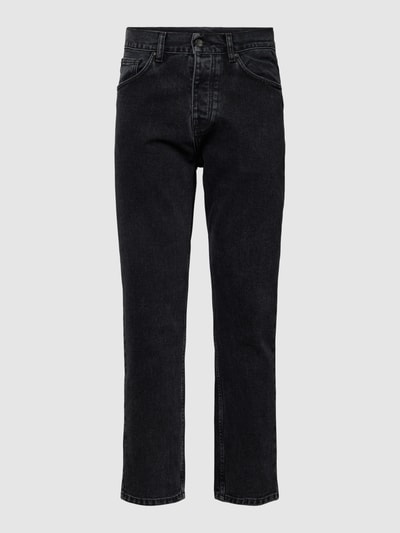 Carhartt Work In Progress Relaxed Tapered Fit Jeans Modell 'NEWEL PANT' Black 2