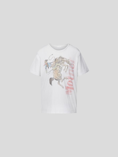 Mother T-Shirt mit Prints Weiß 2