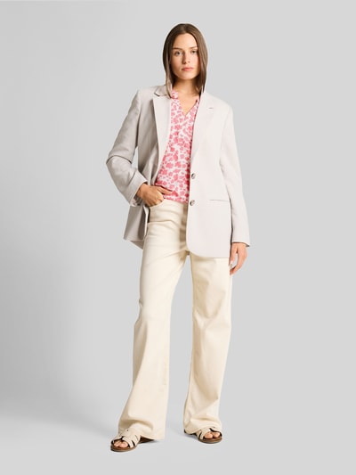 Tom Tailor Regular Fit Bluse aus Viskose Pink 1