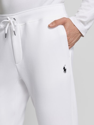 Polo Ralph Lauren Regular Fit Sweatpants aus Baumwoll-Mix Offwhite 3