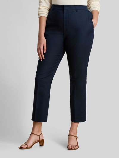 Lauren Ralph Lauren Regular Fit Chino aus Baumwoll-Mix Modell 'ABRIANNA' Marine 6
