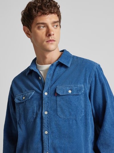 Levi's® Koszula casualowa z kieszeniami na piersi model ‘JACKSON’ Jeansowy niebieski 3