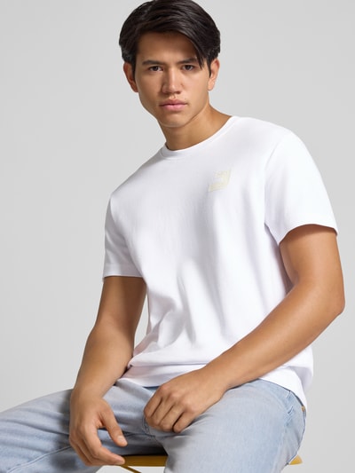 G-Star Raw T-shirt met labelprint Wit - 3