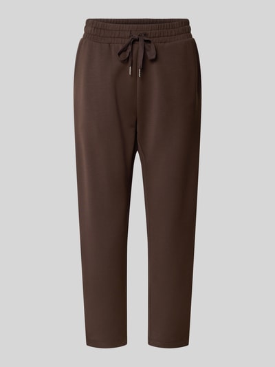Christian Berg Woman Sweatbroek met elastische band Chocoladebruin - 2