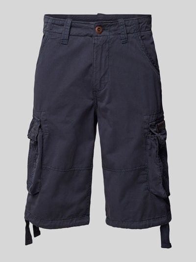 Alpha Industries Bermudas mit Cargotaschen Modell 'JET' Marine 1