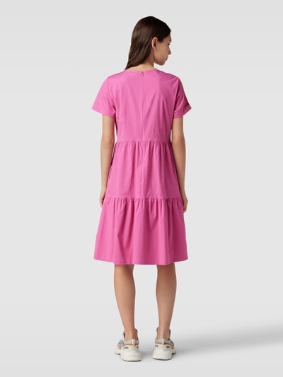 ROBE LÉGÈRE Knielanges Kleid im Stufen-Look Pink 5