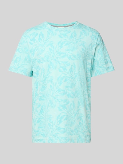Tom Tailor T-shirt o kroju regular fit z czystej bawełny Turkusowy 2