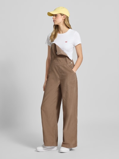 Levi's® Jumpsuit mit Label-Detail Camel 1