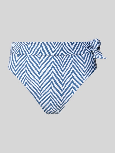 Barts High Waist Bikini-Hose mit seitlicher Schnürung Modell 'YANKUN' Blau 1