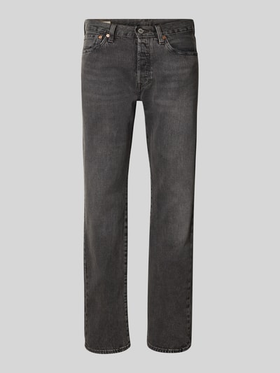 Levi's® Straight Fit Jeans Modell '501' Jeansblau 2