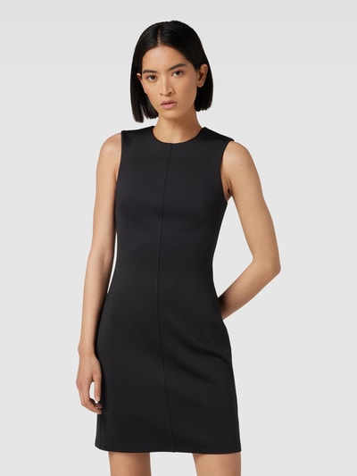 Calvin Klein Womenswear Mini-jurk met ronde hals Zwart - 4