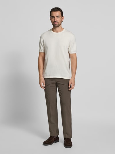 Lindbergh Spodnie materiałowe z elastycznym pasem Błotnisty 1