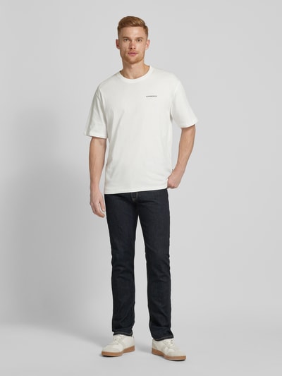 MAC Straight Fit Jeans im 5-Pocket-Design Modell 'ARNE' Dunkelblau 1