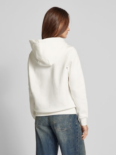 Tommy Jeans Regular Fit Hoodie mit Label-Print Offwhite 5