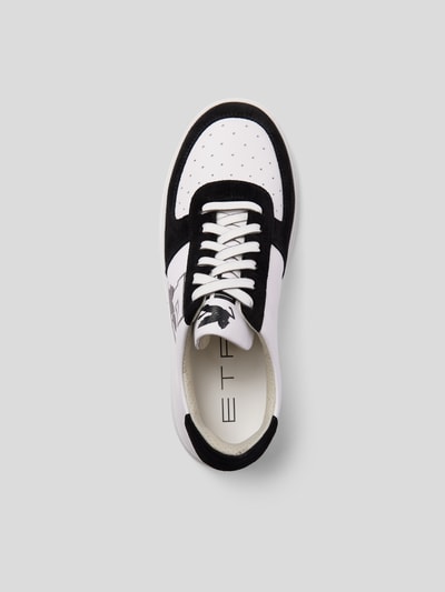 Etro Sneaker mit Label-Print Schwarz 4