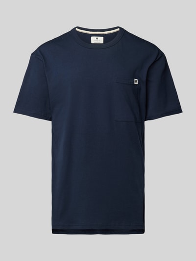 ANERKJENDT T-shirt met borstzak, model 'AKRUNE' Donkerblauw - 2