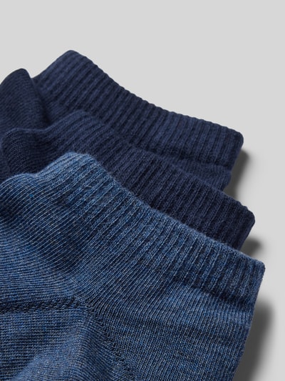 Levi's® Socken mit Label-Detail Modell 'LOW CUT BATWING LOGO' im 3er-Pack Jeansblau 2