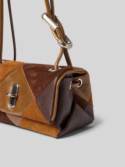 Marc Jacobs Handtasche mit Label-Detail Mittelbraun 2