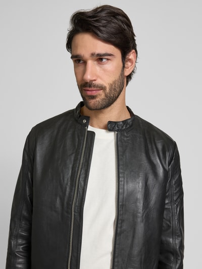 SELECTED HOMME Jacke mit Maokragen Modell 'ARCHIVE' Black 3