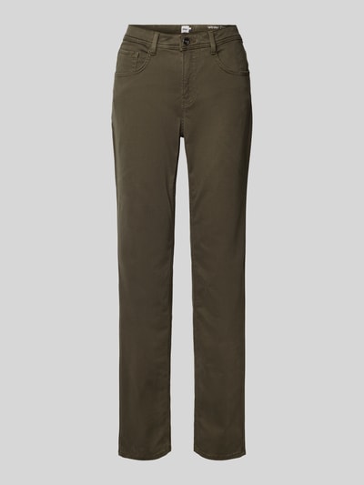 Brax Straight Fit Jeans im 5-Pocket-Design Modell 'STYLE.MARY' Khaki 2