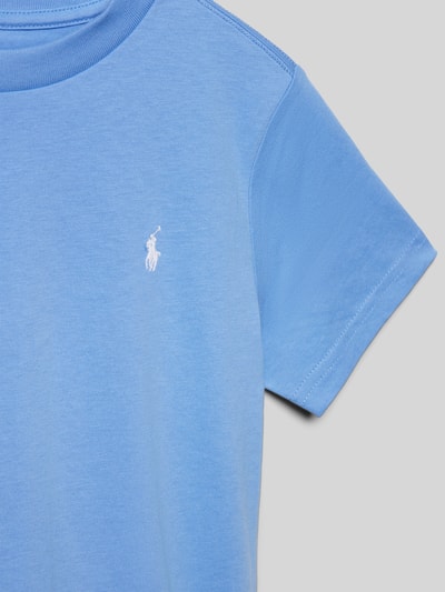 Polo Ralph Lauren Teens Regular fit T-shirt met labelprint aan de achterkant Bleu - 2