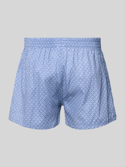 Produktfoto, Boxershorts aus reiner Baumwolle im 2er-Pack von BOSS, Optik:Allover-Muster, elastischer Bundabschluss, Label-Patch, reine Baumwolle