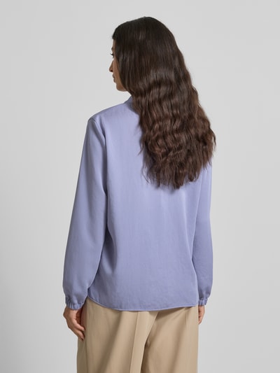Marc Cain Regular Fit Bluse mit Tunka-Ausschnitt Lavender 5