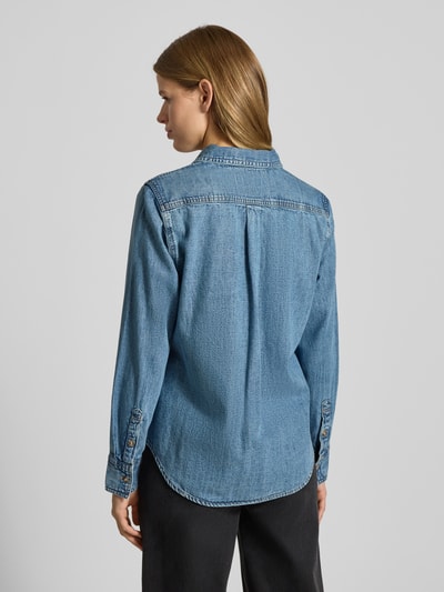 GUESS Jeans Regular Fit Jeansbluse in Denim-Optik Jeansblau 5