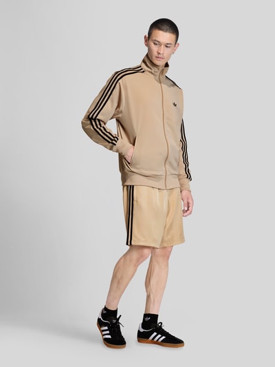 adidas Originals Regular Fit Trainingsshorts mit Logo-Stitching Beige 1