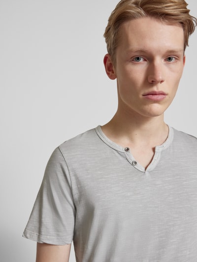 Jack & Jones T-Shirt mit V-Ausschnitt Hellgrau 3