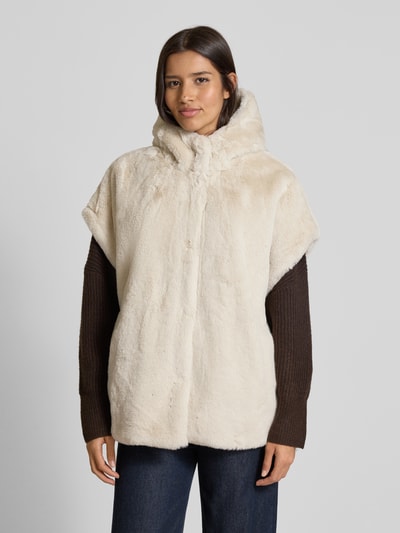 Beaumont Amsterdam Gilet met capuchon Offwhite - 4