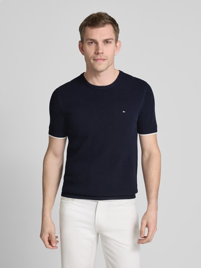 Tommy Hilfiger T-Shirt mit Label-Detail Marine 4