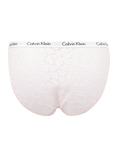 Calvin Klein Underwear Figi z koronki Różowawy 2
