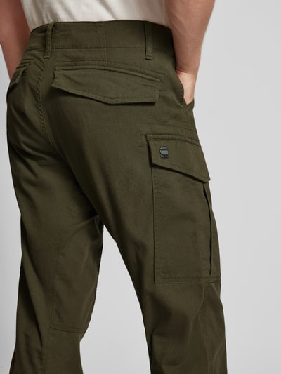 G-Star Raw Tapered Fit Cargohose mit Gürtelschlaufen Modell 'Rovic' Oliv 3