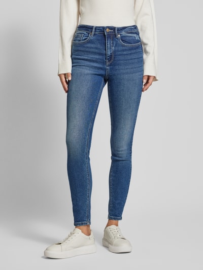 Vero Moda Skinny jeans met verhoogde band, model 'SOPHIA' Jeansblauw - 4