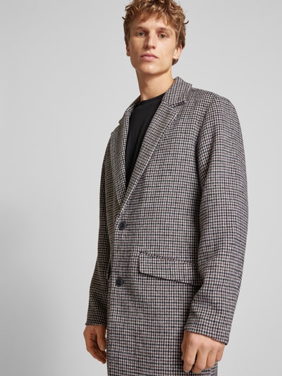 Jack & Jones Lange jas met reverskraag, model 'HAYS' Zwart - 3