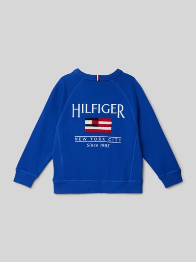 Tommy Hilfiger Kids Relaxed fit sweatshirt met ronde hals Blauw - 3