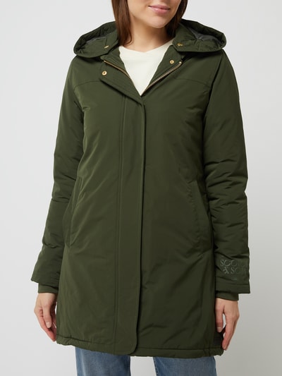 Scotch & Soda Parka watowana – wodoodporna Khaki 4