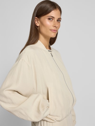Marc O'Polo Regular Fit Blouson aus Lyocell-Leinen-Mix Sand 3
