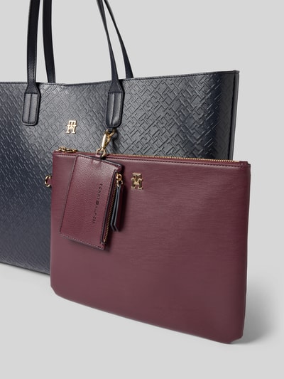 Tommy Hilfiger Shopper met afneembaar muntvak Donkerblauw - 3