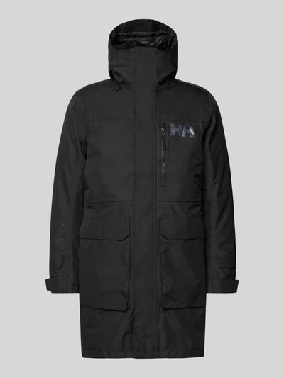 Helly Hansen Parka mit Label-Print Black 2