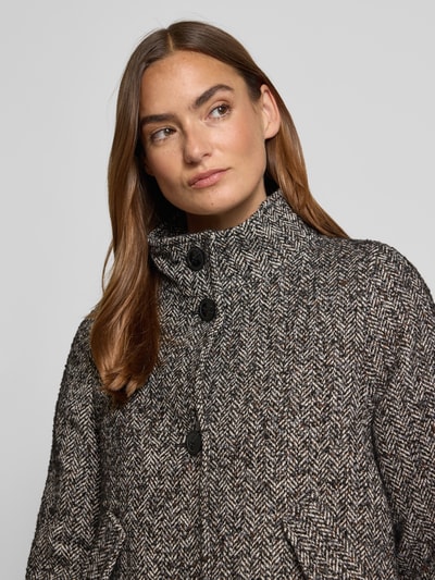 Cinque Kurtka z patkami na rękawach model ‘JOLINO’ Czarny 3