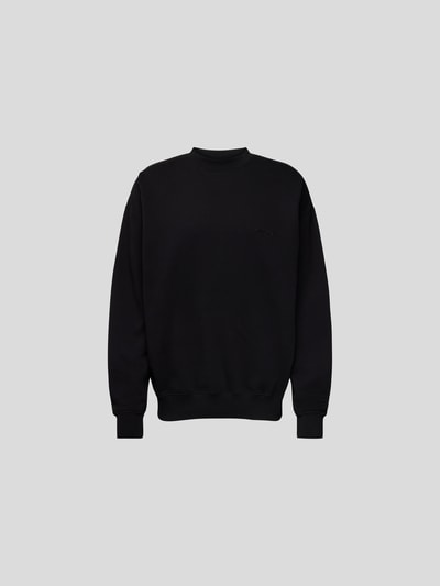 VTMNTS Oversized Sweatshirt mit Label-Stitching Black 2