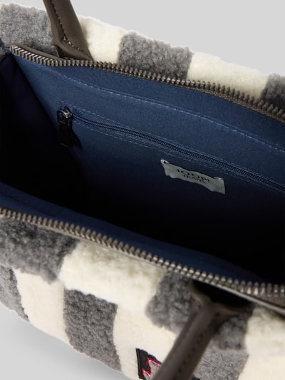 JOOP! Jeans Torebka z futerka z naszywką z logo model ‘SQUADRA AURELIA’ Jasnoszary 5