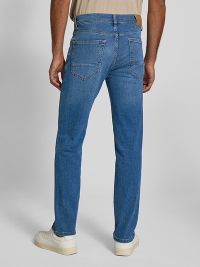 MCNEAL Straight fit jeans in 5-pocketmodel Blauw - 5