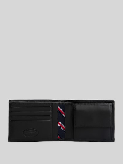 Tommy Hilfiger Portemonnaie aus echtem Leder Black 3