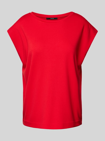 Someday T-shirt z okrągłym dekoltem model ‘Ujanet’ Czerwony 2