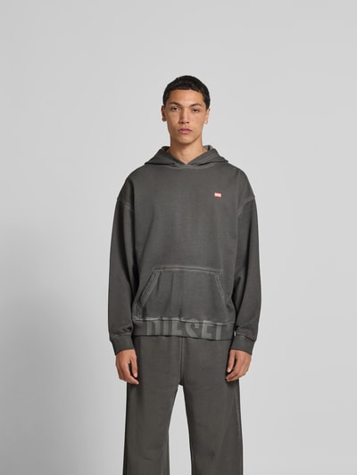 Diesel Hoodie mit Kapuze Anthrazit 4