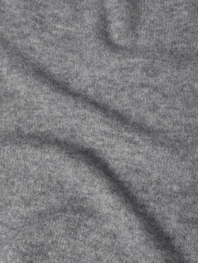 Productfoto, Schal aus reinem Kaschmir in rechteckiger Form van Christian Berg Woman, grijze kleur, zachte, fijne textuur, Dames sjaal, Breedte maat 1: 270 cm, Lengte maat 1: 45 cm