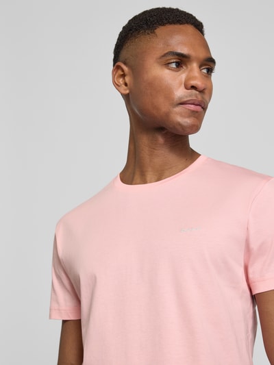 GANT T-Shirt mit Label-Detail Pink 3
